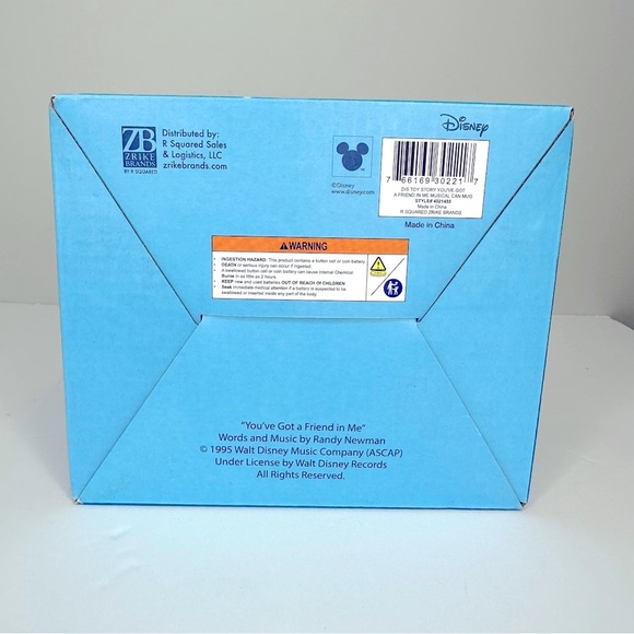 Disney Toy Story You’ve Got a Friend in Me Musical Coffee Mug - Picture 3 of 3